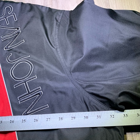 Sean John Jacket Red Black Y2K 49ers - Picture 6 of 7